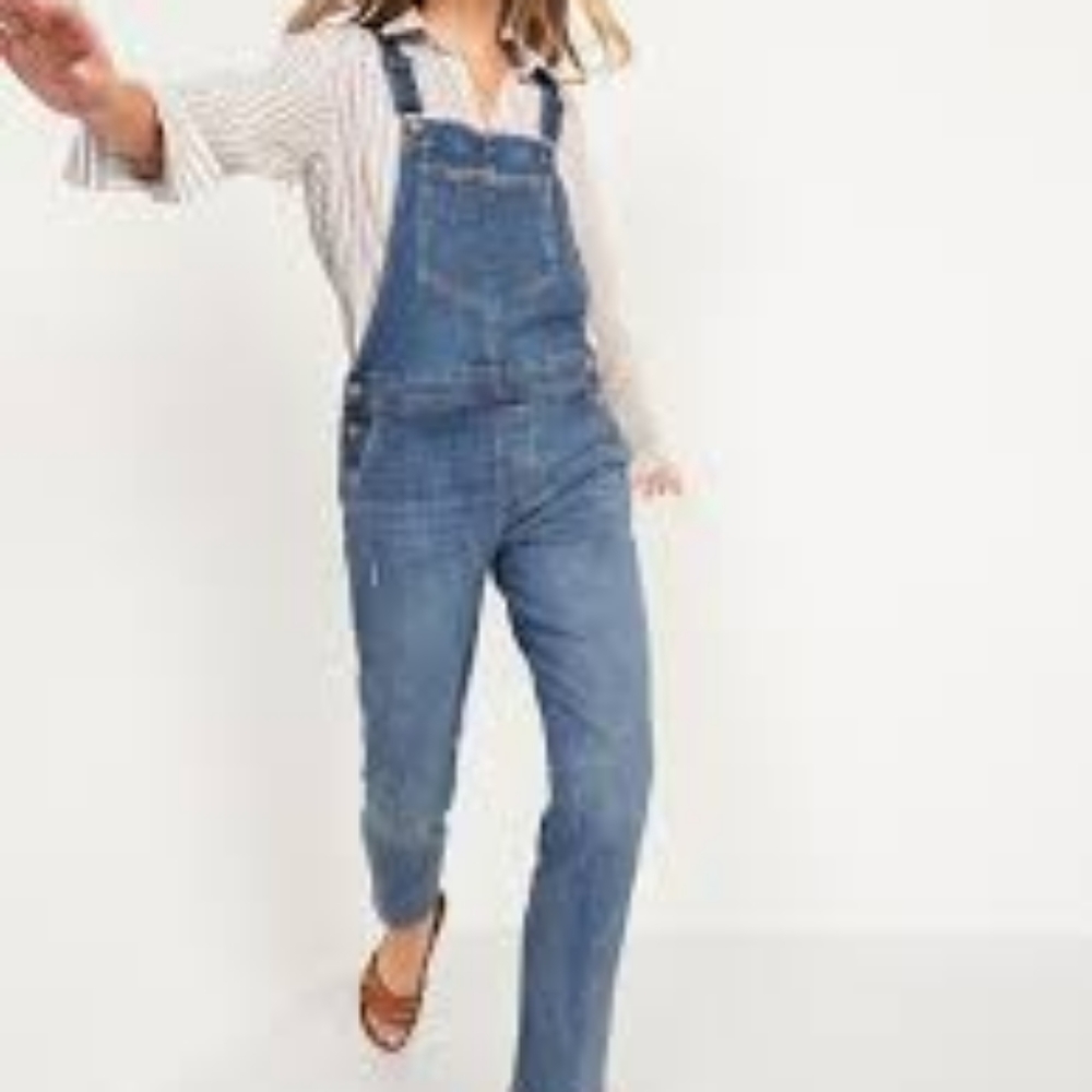 Overalls Adult Women's Size 0 Brand New with Tags - Never Worn. Straight leg.
